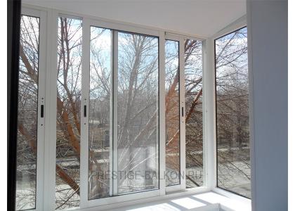 Раздвижное остекление в квартире в Жуковском