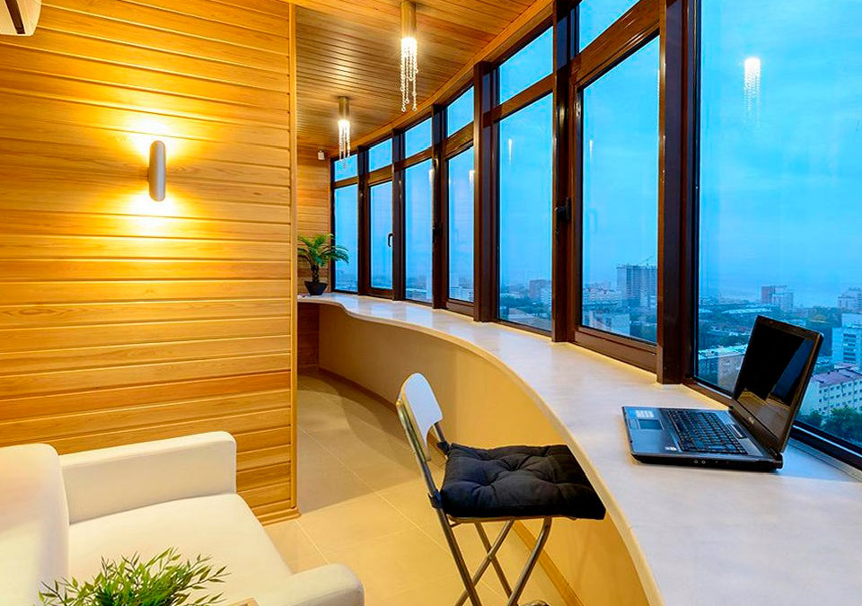 Освещение балконов и лоджий в Жуковском