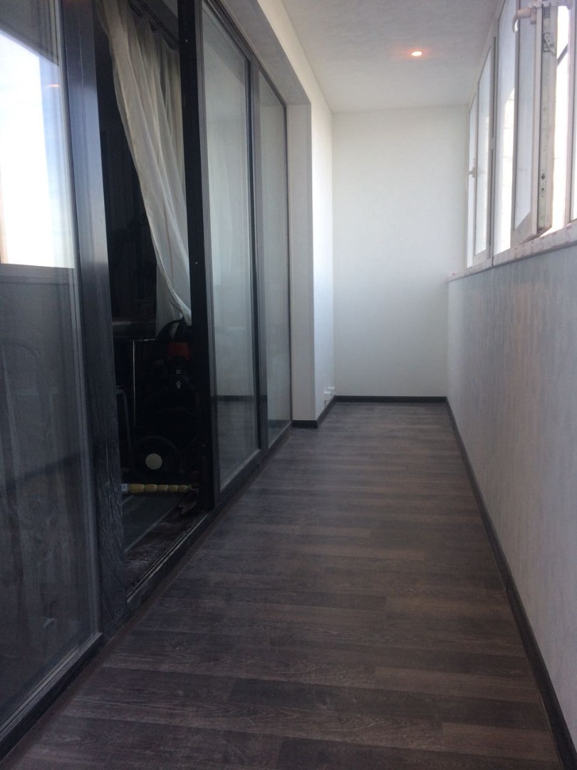 Теплое остекление профилем Rehau и объединение балкона с комнатой в Жуковском