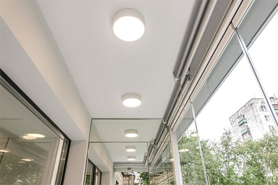 Потолочное освещение балкона в Жуковском