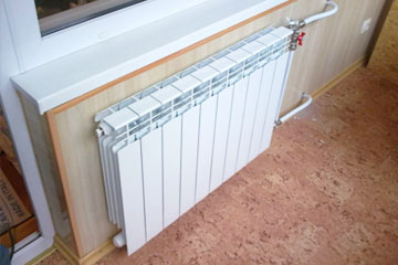 Отопление на балкон под ключ в Жуковском